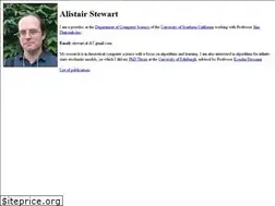 Sites similar to alistair-stewart.com