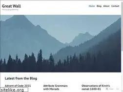 Sites similar to alistairwall.com
