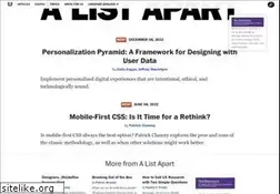 Sites similar to alistapart.com