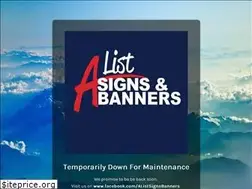 Sites similar to alistbanners.com