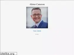 Sites similar to alistercameron.com