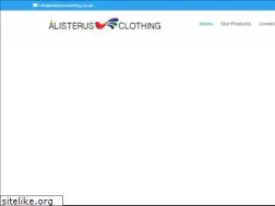Sites similar to alisterusclothing.co.uk