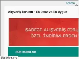 Sites similar to alisverisforumu.com