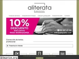 Sites similar to aliterata.com