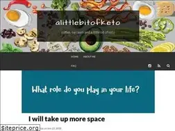 Sites similar to alittlebitofketo.com