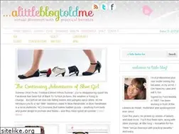 Sites similar to alittleblogtoldme.com