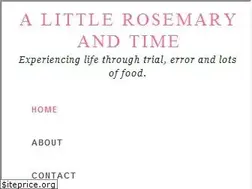 Sites similar to alittlerosemaryandtime.com