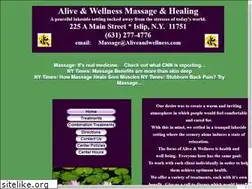 Sites similar to aliveandwellness.com