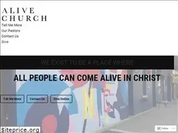 Sites similar to alivechurchnyc.com