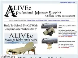 Sites similar to aliveemassagetable.com