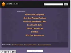 Sites similar to alivefitness.net
