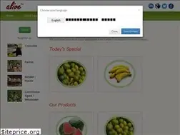 Sites similar to alivefruits.com