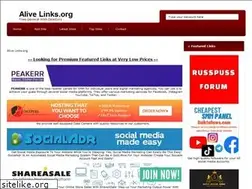 Sites similar to alivelinks.org
