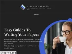Sites similar to alivenewspaper.com