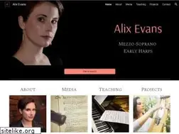 Sites similar to alix-evans.com