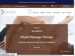 Sites similar to aliyahmassage.com