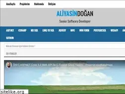 Sites similar to aliyasindogan.com