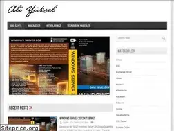 Sites similar to aliyuksel.net