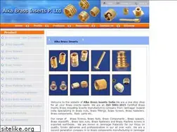 Sites similar to alka-brass-inserts.com