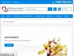 Sites similar to alkalinehealth.com.au