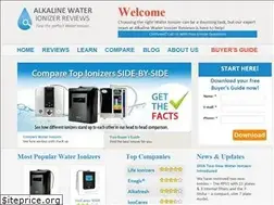 Sites similar to alkalinewaterionizerreviews.com