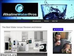Sites similar to alkalinewaterpros.com