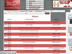 Sites similar to alkalmiallas.hu