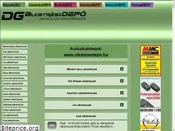 Sites similar to alkatreszdepo.hu
