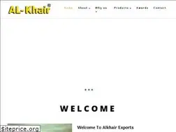 Sites similar to alkhairexports.com
