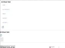 Sites similar to alkhairfish.com