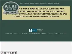 Sites similar to alkilumber.com