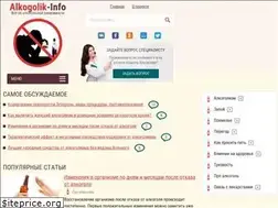 Sites similar to alkogolik-info.ru
