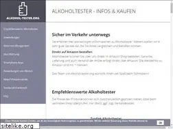 Sites similar to alkohol-tester.org