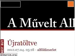 Sites similar to alkoholista.blog.hu