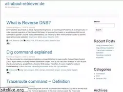 Sites similar to all-about-retriever.de