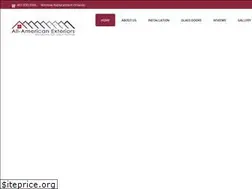 Sites similar to all-americanexteriors.com