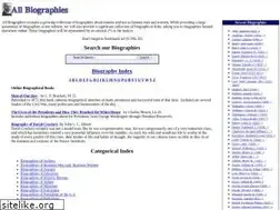 Sites similar to all-biographies.com