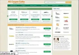 Sites similar to all-coupon-codes.com