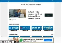 Sites similar to all-errors.com
