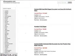Sites similar to all-excavators.com