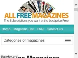 Sites similar to all-freemagazines.com