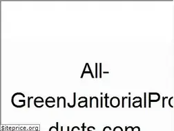 Sites similar to all-greenjanitorialproducts.com