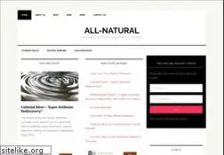 Sites similar to all-natural.com