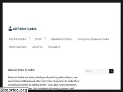 Sites similar to all-police-codes.com