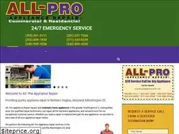 Sites similar to all-proappliancerepair.com