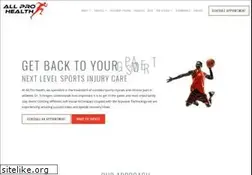 Sites similar to all-prohealth.com