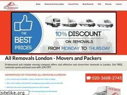Sites similar to all-removals-london.com