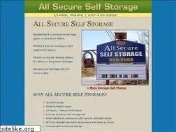 Sites similar to all-secure-self-storage.com