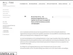 Sites similar to all-tax.de