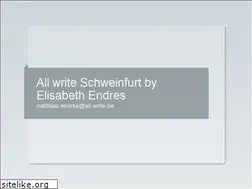 Sites similar to all-write.de